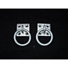Horse Stable or Yard Metal Tie Up Ring Pairs